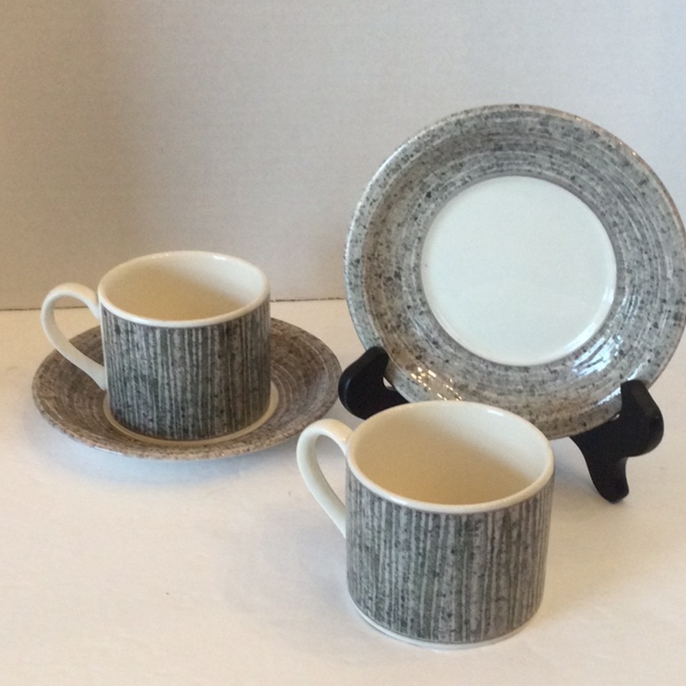 Laurence Llewelyn-Bowan “Kernow” set of 2 cup and saucer